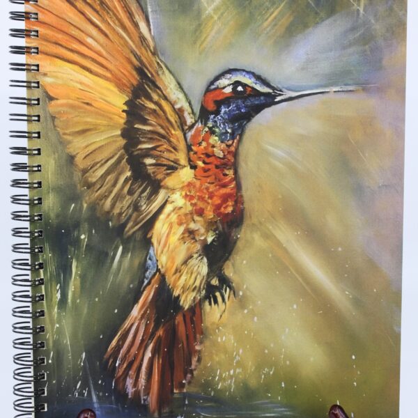 Cahier de notes artistiques - L'éclat du colibri