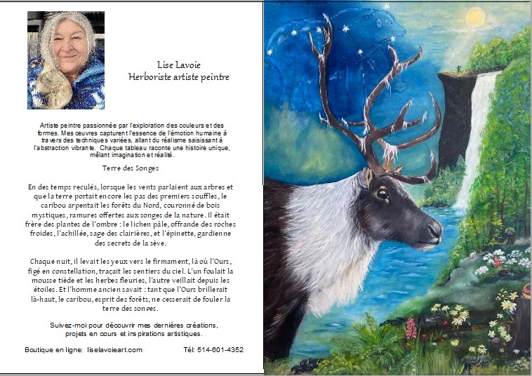 Terre des songes - carte de souhait