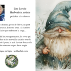 Illustration d’un gnome tenant une lanterne dans un paysage hivernal.