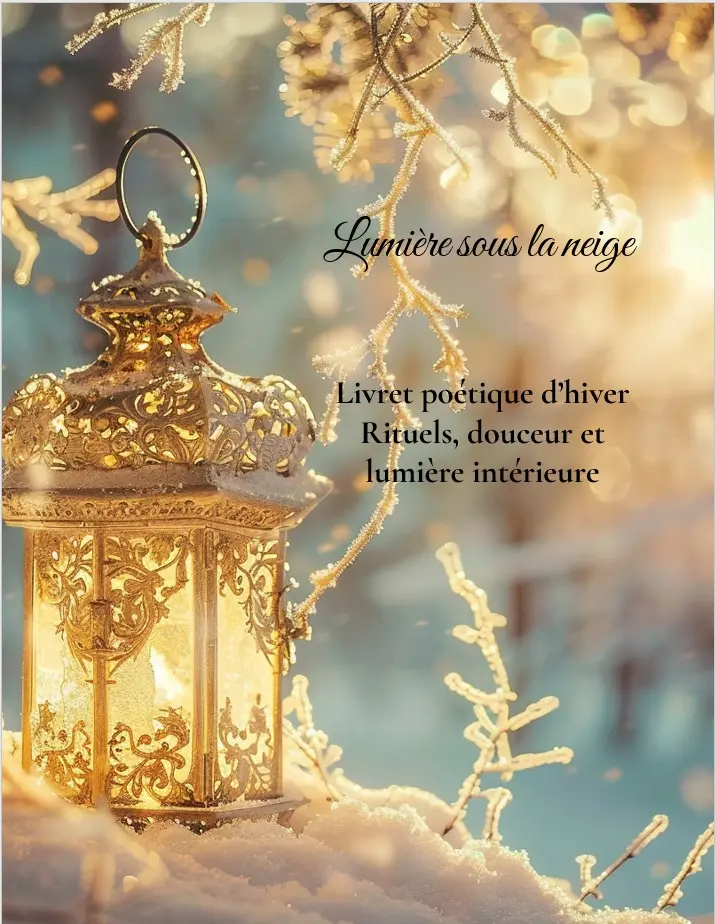 Lumières sous la neige – Livret poétique d’hiver Version imprimée et PDF du livret Lumières sous la neige