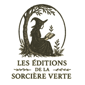 Logo Les Éditions de la Sorcière Verte maison d'édition Lise Lavoie Shefford Québec