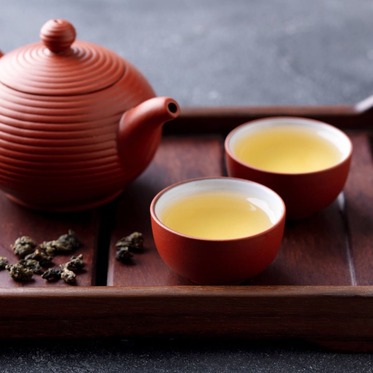 Feuilles de thé oolong Quanzhoo Milk semi-fermenté roulées à la main