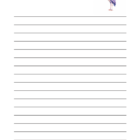 Page lignée intérieure du cahier de notes Le Gardien des Eaux Calmes avec petit héron aquarelle illustré par Lise Lavoie Shefford Québec